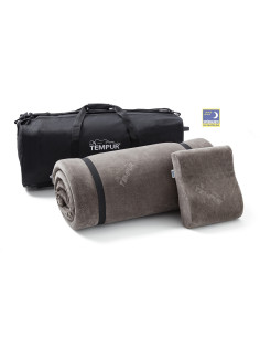 Set de Voyage Tempur - Oreiller + sur-matelas + sac sur roulettes 2