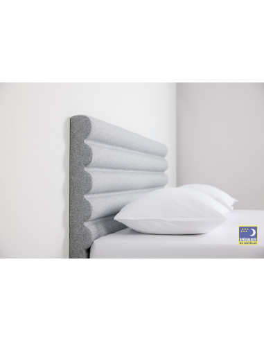 Lit Tempur Arc – Tête Vectra – Stone – Sommier électrique 2 moteurs