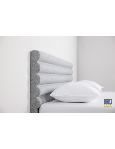 Lit Tempur Arc – Tête Vectra – Stone – Sommier électrique 2 moteurs