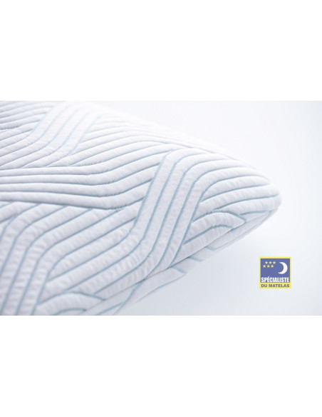 Oreiller Tempur Symphony SmartCool large 63x43x14 - confort et fraîche