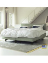 Set boxspring Auping Original Peach / Eucalyptus avec matelas Two