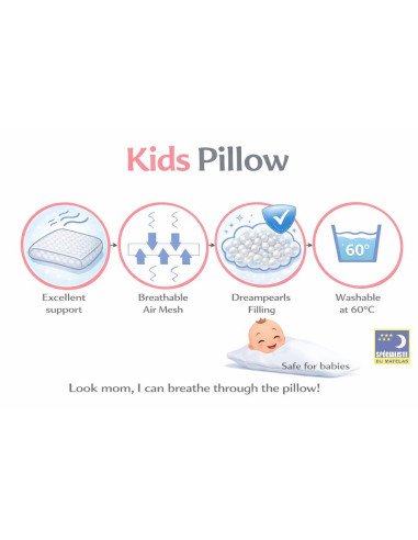 Oreiller enfant Kids Pillow 60 x 60 cm - Soraya
