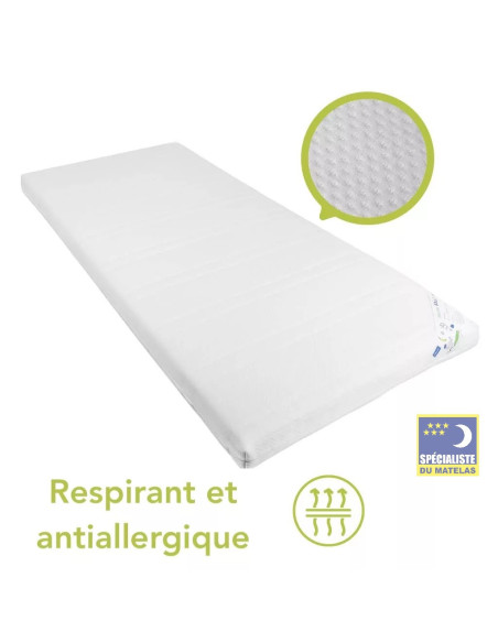 Matelas bébé en mousse froide - Revor